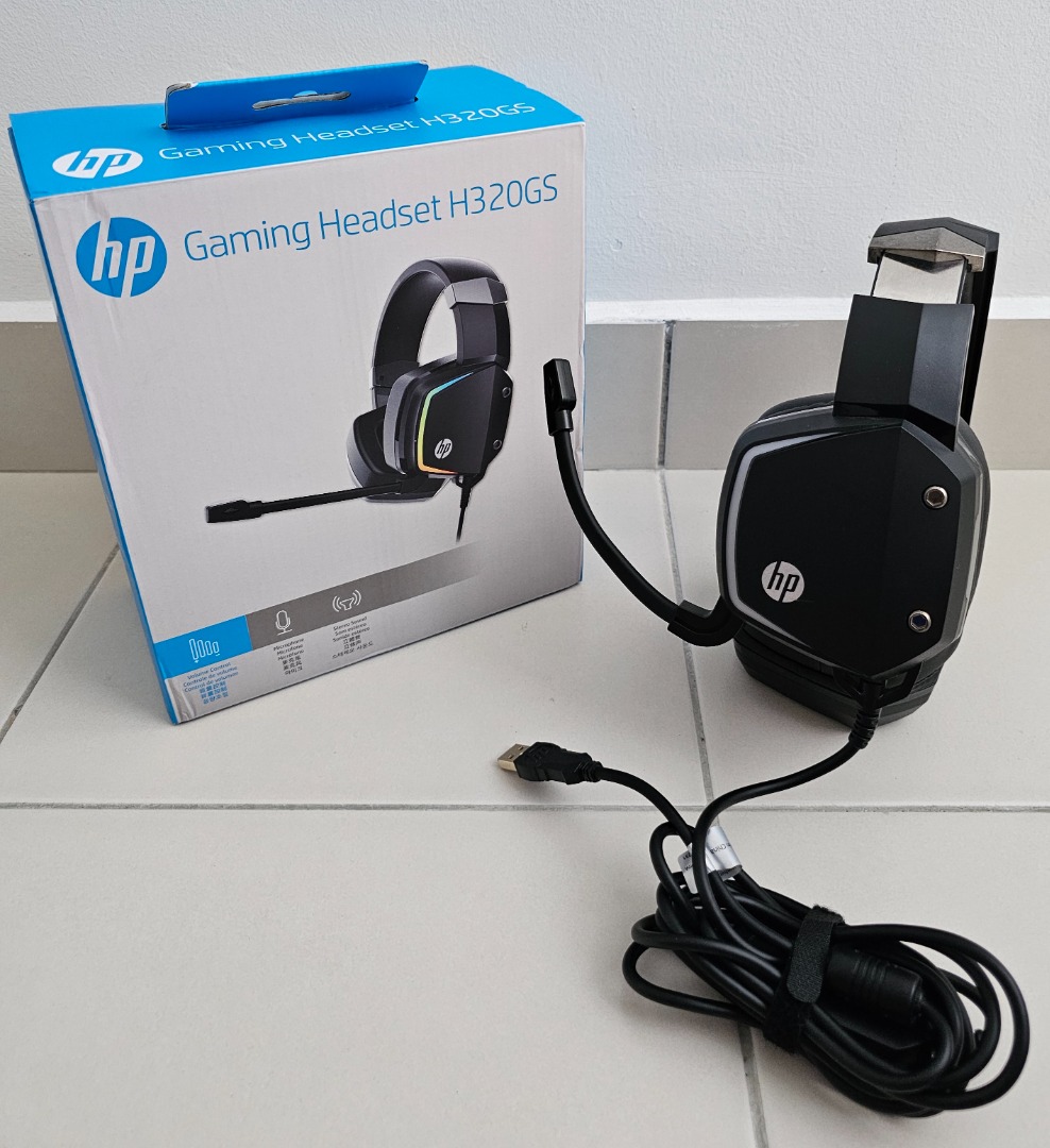 Hp gaming top headset h320gs
