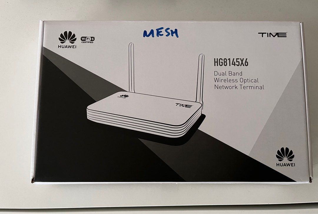 Huawei Wifi 6 Router Hg8145x6 Computers And Tech Parts And Accessories Networking On Carousell 7428