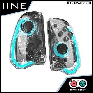 IINE Elite Plus Joypad Nintendo Switch ALPS Metal Joystick with Light for Nintendo Switch/Lite/OLED