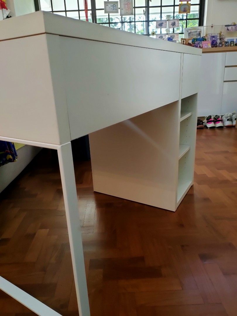 Ikea study computer table desk, Furniture & Home Living, Furniture