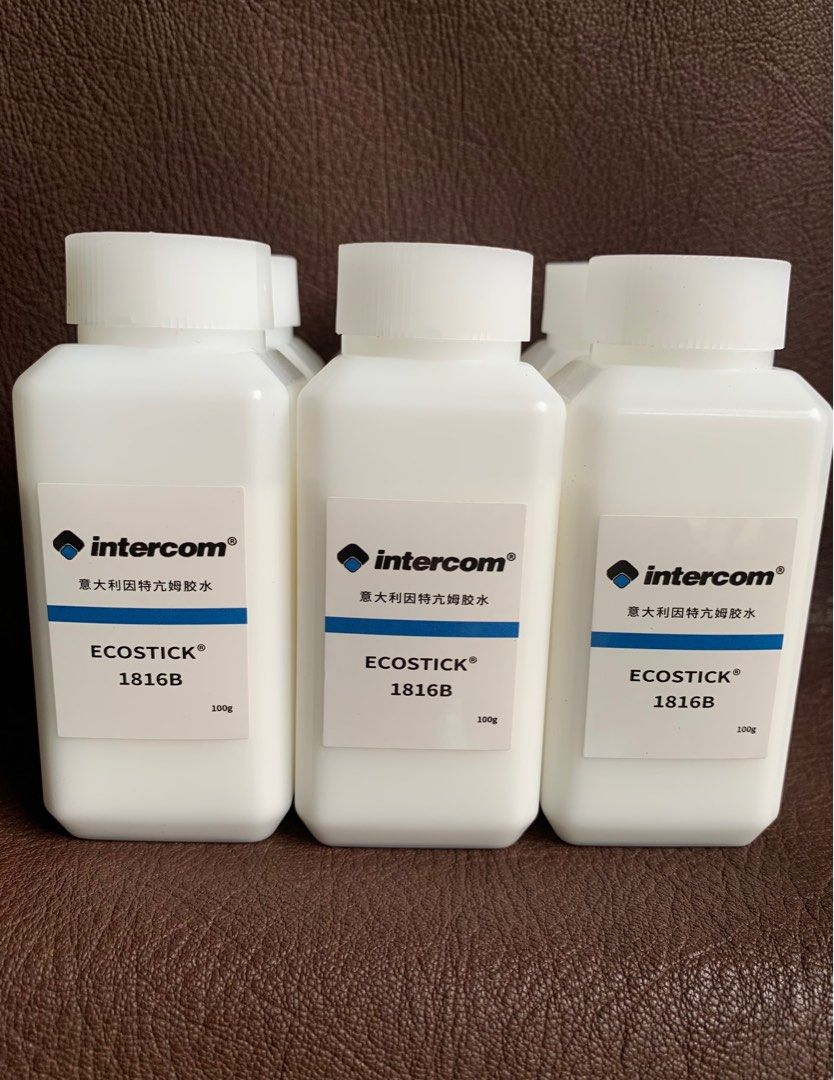 Intercom 100ml Leather Adhesive Glue Ecostick 1816B, Hobbies & Toys ...