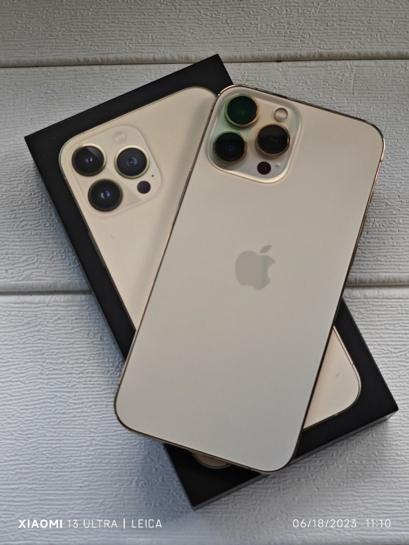 iPhone 13 Pro Max 128gb Gold Smartlocked on Carousell