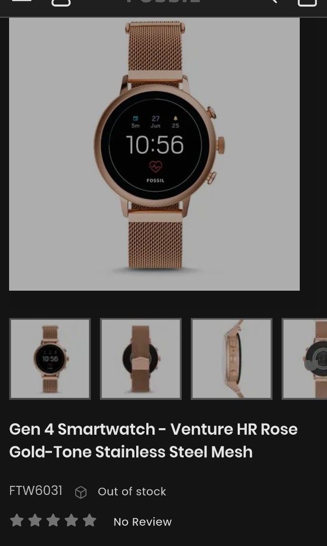 Jam tangan discount fossil android