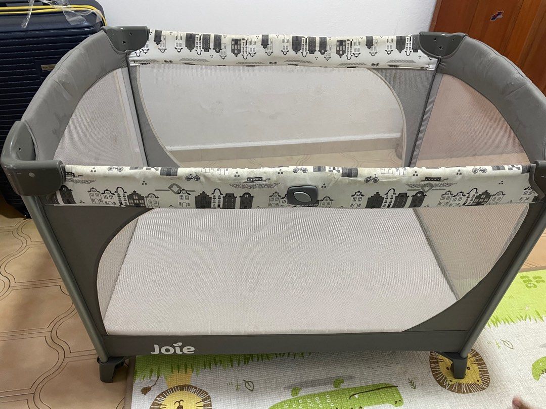 Joie petite city deals travel cot
