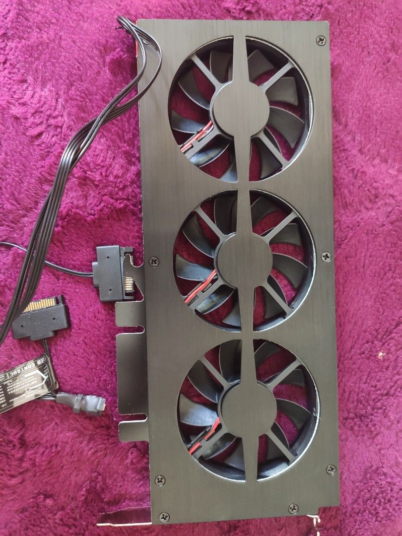 Jonsbo Graphic Card Radiator GPU Cooler 80mm Fan * 3 direct blowing ...
