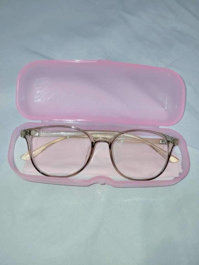 Kacamata Transparent Grey Fesyen Wanita, Aksesoris di