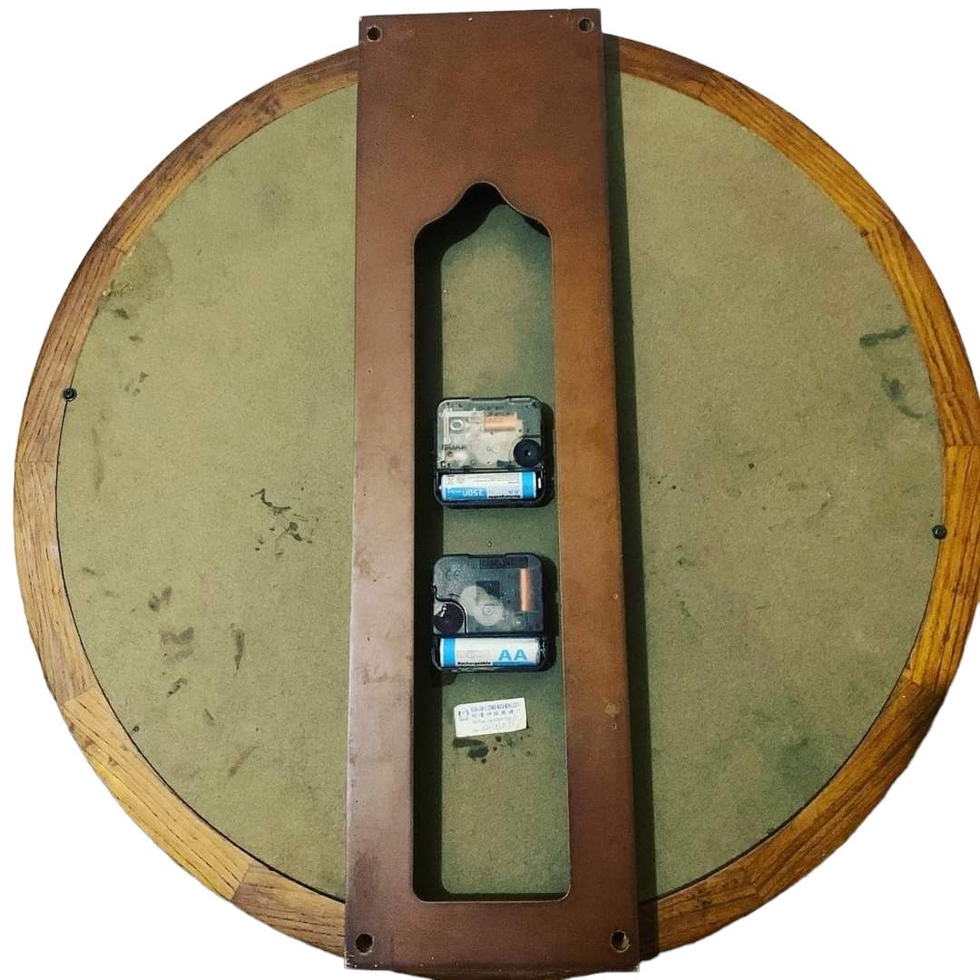 Kairos Big Wooden Wall Clock, Furniture & Home Living, Home Decor, Clocks on Carousell