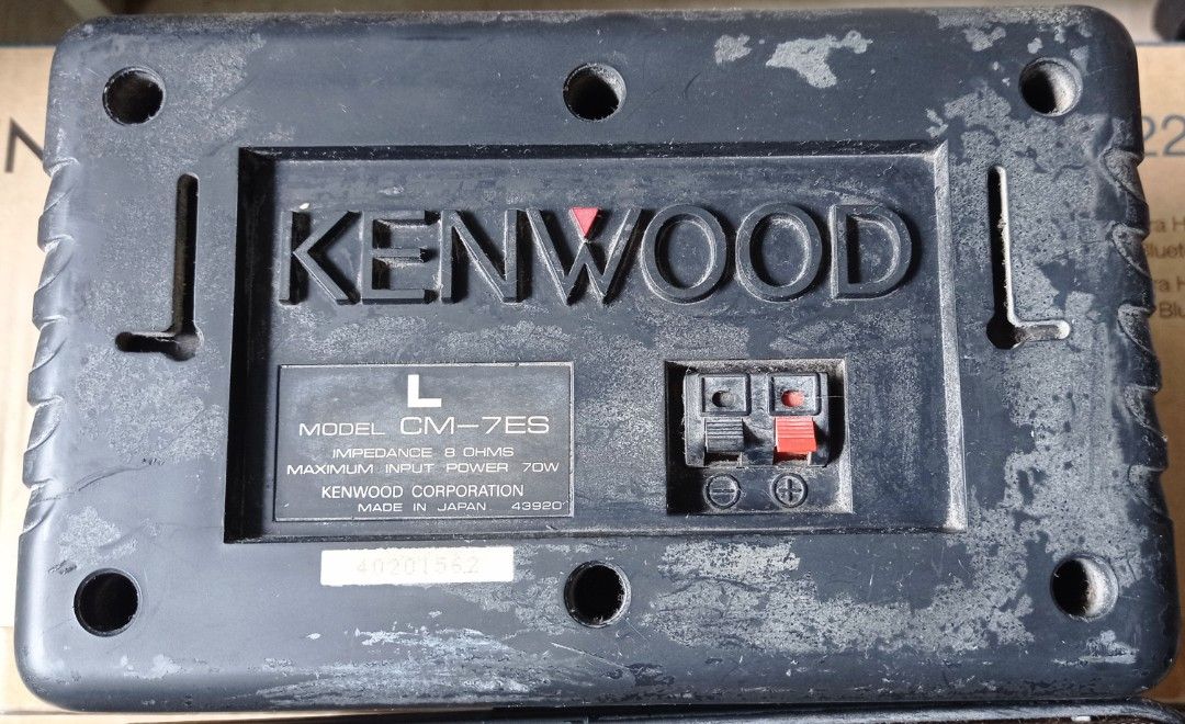 Kenwood ES Surround Rear Speakers CM7ES, Audio, Soundbars, Speakers
