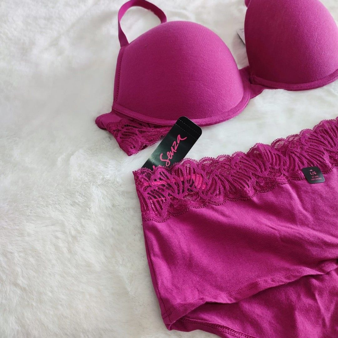 La Senza Obsession Push Up Bra Size 36C - Peachy Pink, Women's Fashion, New  Undergarments & Loungewear on Carousell