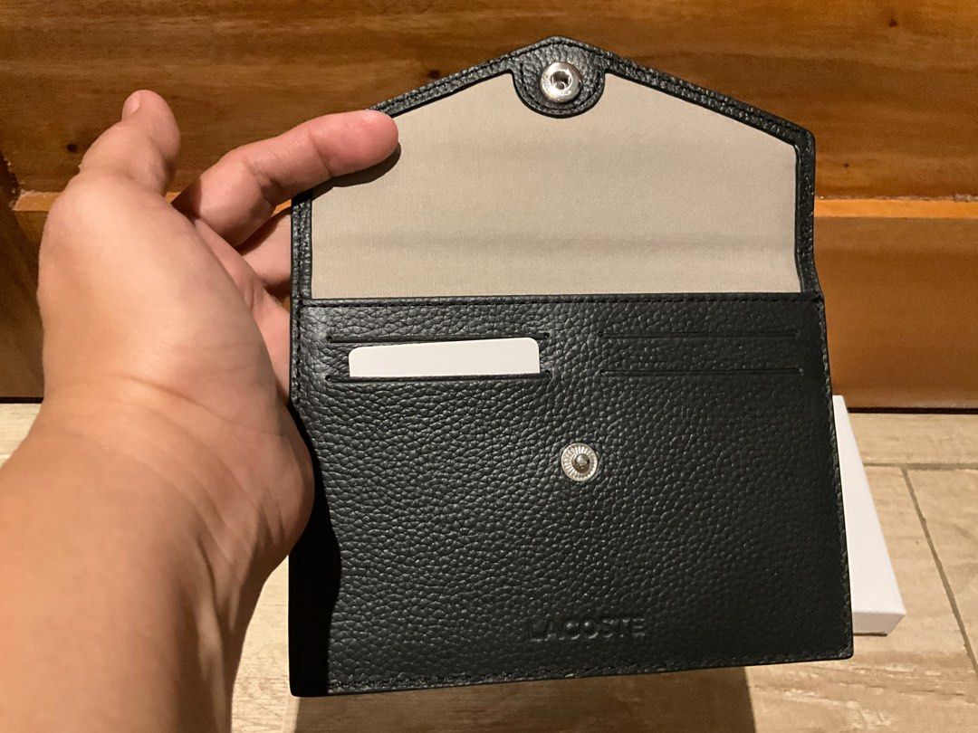 Lacoste passport case, Women's Fashion, Bags & Wallets, Wallets & Card