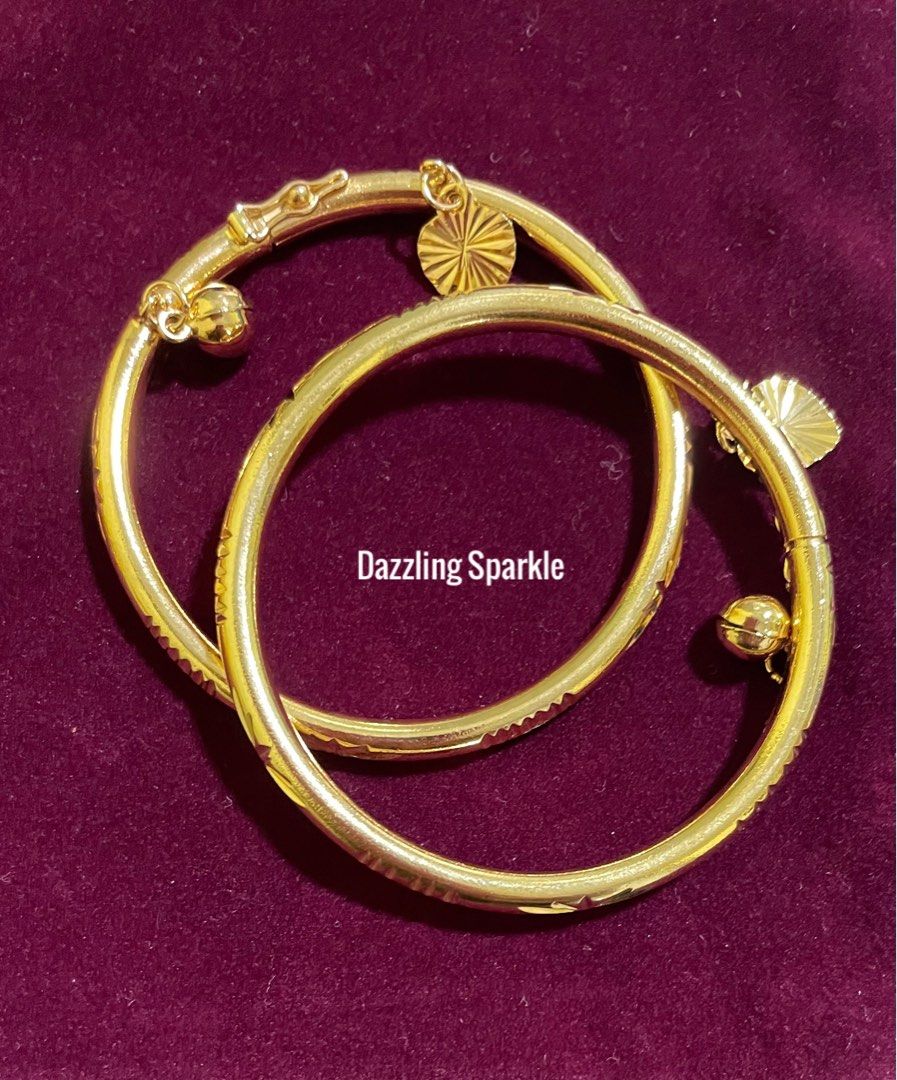 Gold plated bangles with price hot sale