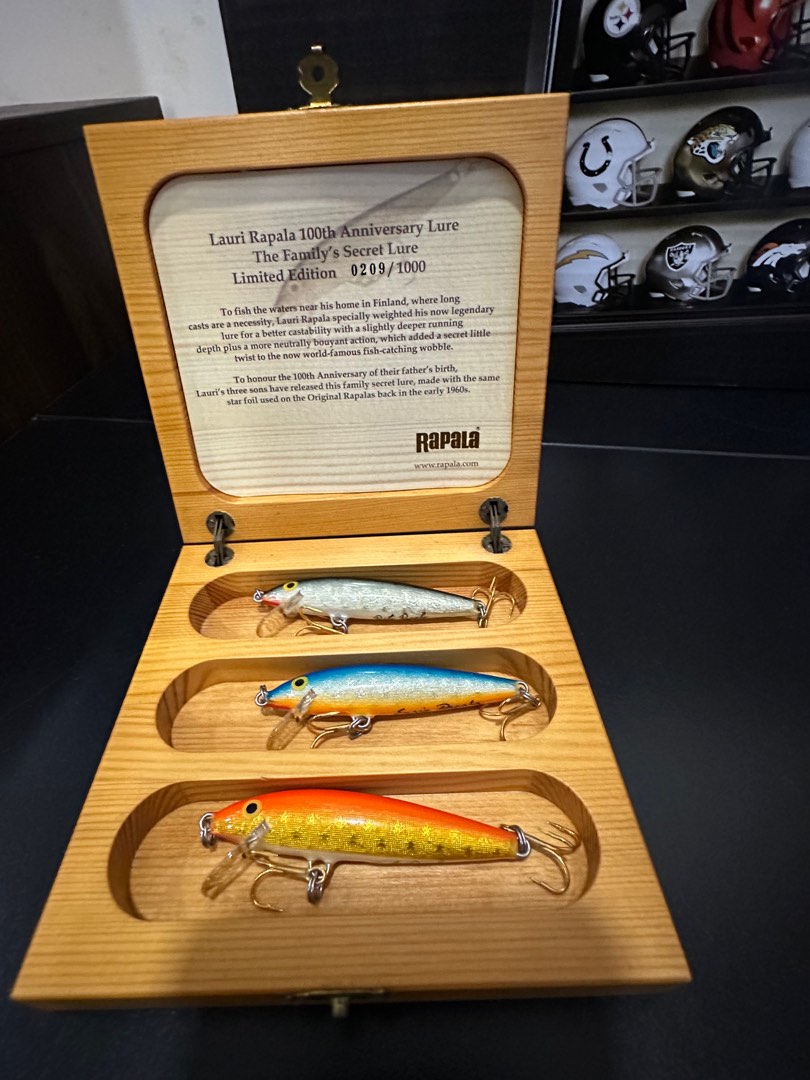 Lauri Rapala 100th Anniversary Limited Edition, Hobbies & Toys,  Collectibles & Memorabilia, Vintage Collectibles on Carousell