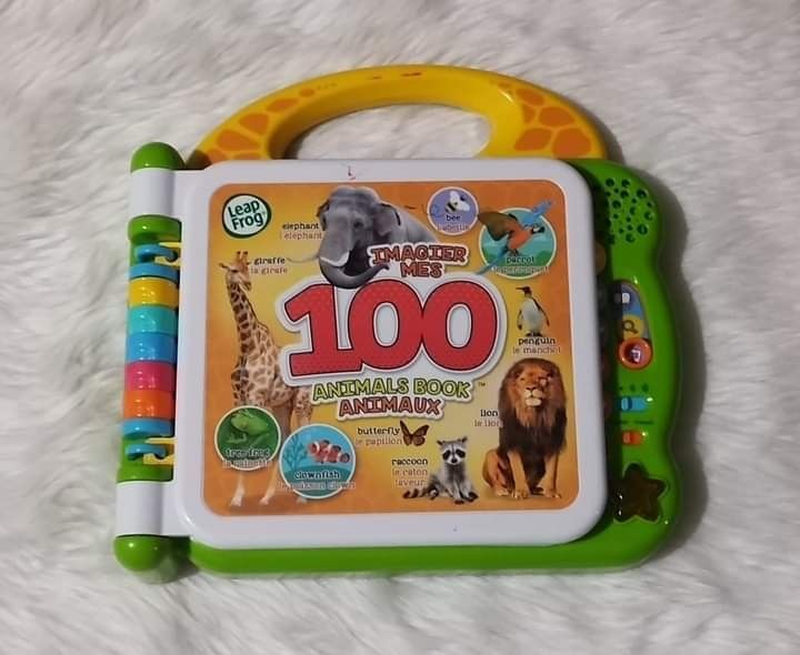 Leapfrog 100 animals book babies kids infant playtime on carousell