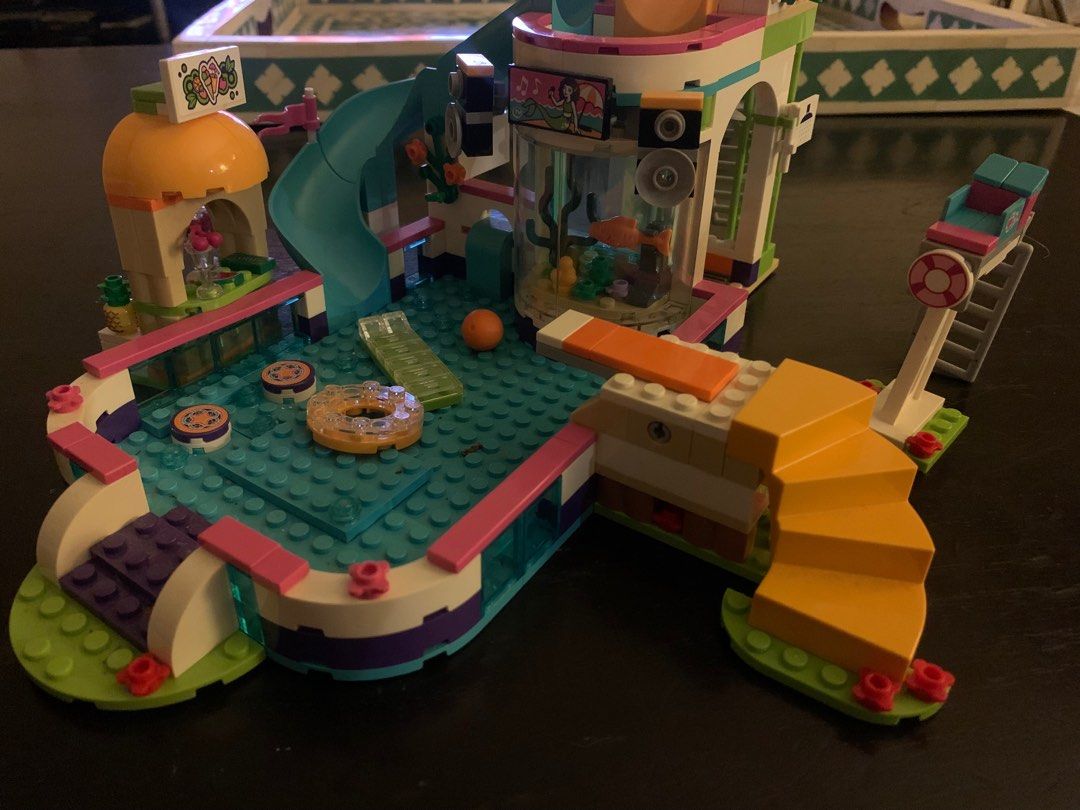 Lego friends heartlake hot sale summer pool target