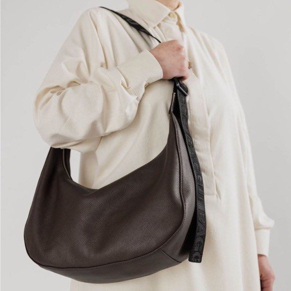 LF WTB Baggu Leather Crescent Bag