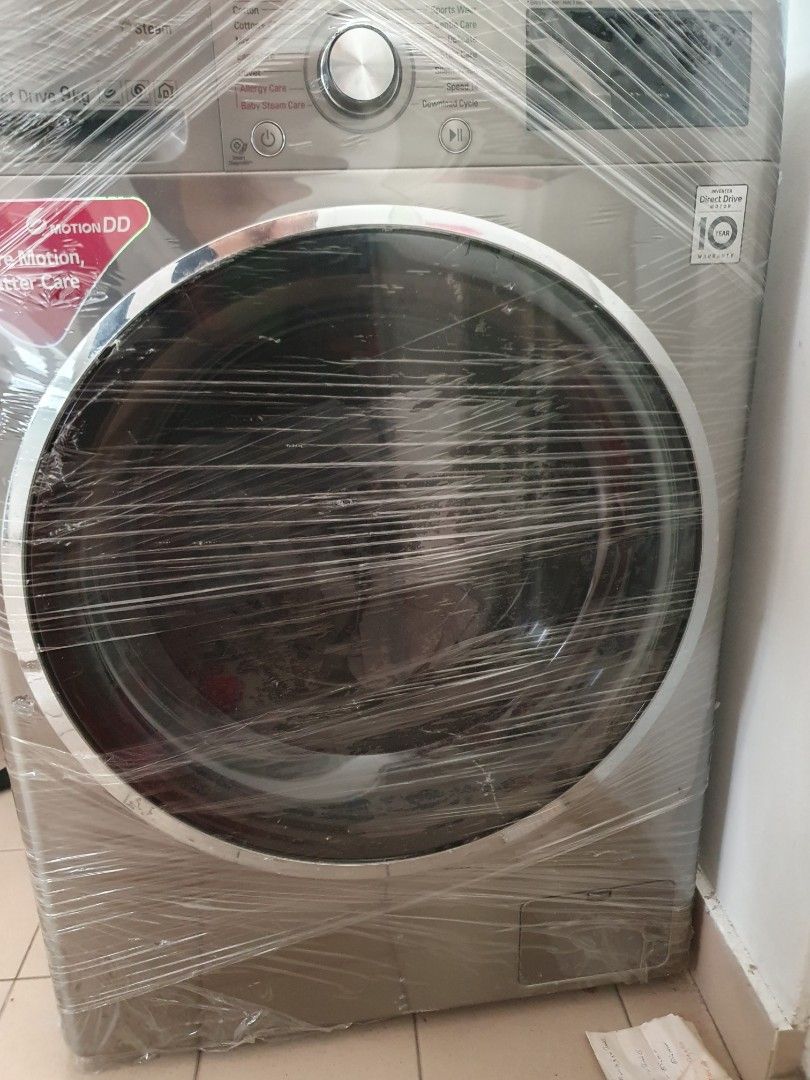 LG direct drive 9 kg as good as new., TV & Home Appliances, Washing