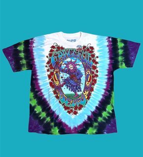 Liquid Blue Abduction Tie-Dye T-Shirt - S