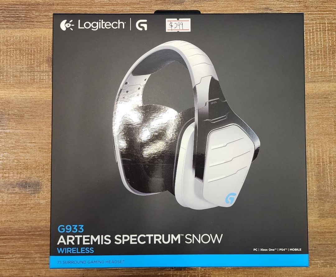 Logitech G933 SPECTRUM SNOW (RARE Audio, Headphones & Headsets on Carousell