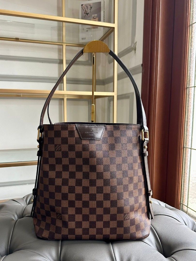 LV Cabas Rivington Damier Ebene, Barang Mewah, Tas & Dompet di