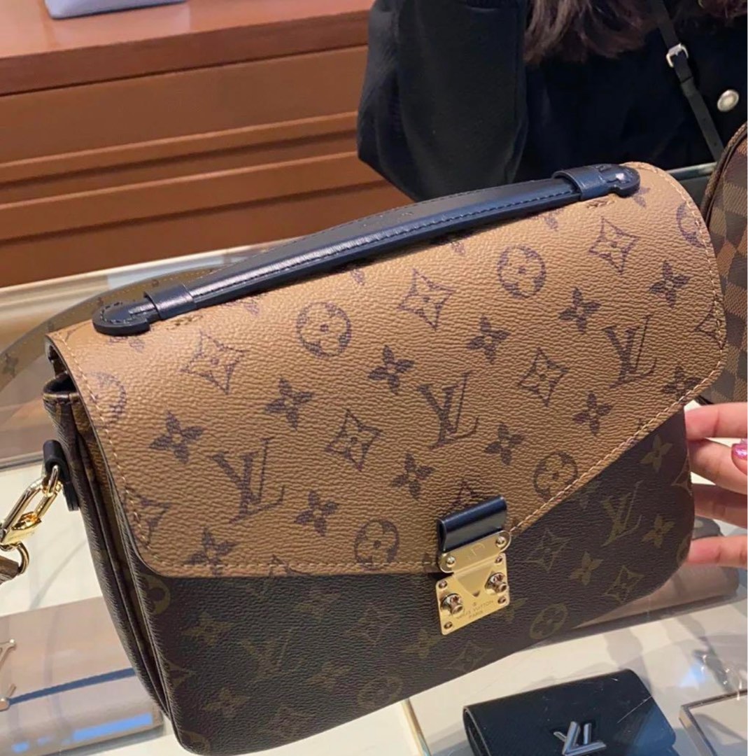 LV Pochette Metis Monogram Empreinte Noir, Luxury, Bags & Wallets on  Carousell