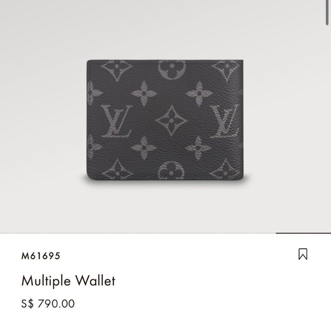 Louis Vuitton Black Classic Embossed Men's Double Fold Wallet, Men's  Fashion, Watches & Accessories, Wallets & Card Holders on Carousell
