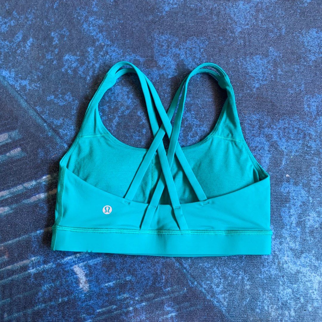 Lululemon Energy Bra *Medium Support, Velocity Mesh Island Mist