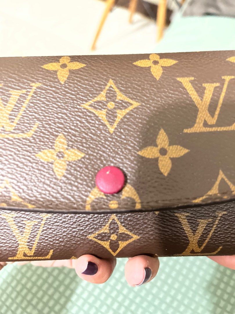 LV Emilie Wallet, Luxury, Bags & Wallets on Carousell