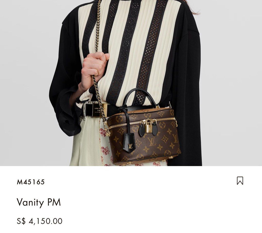 M42265 NICE BB M45165 VANITY PM Handbag Purse Women Cowhide Leather Canvas  Vanity Case Crossbody Shoulder Bag From Topsellershop6, $79.22