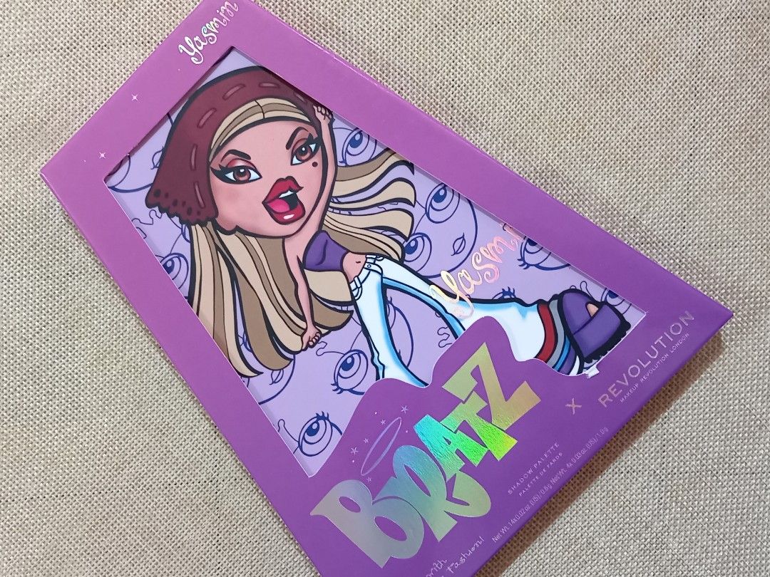 Makeup Revolution x Bratz Doll Eyeshadow Palette (YASMIN), Beauty