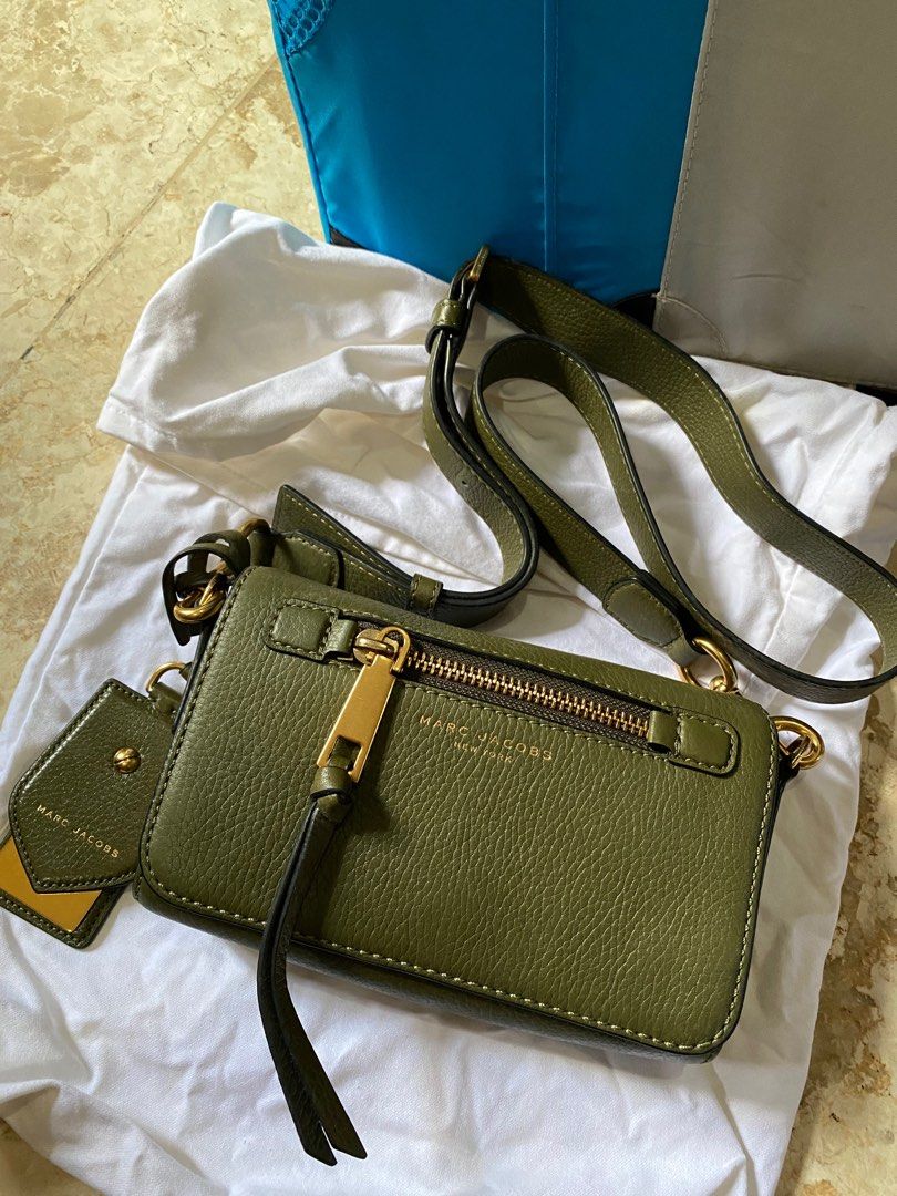 Marc jacobs recruit outlet leather crossbody bag