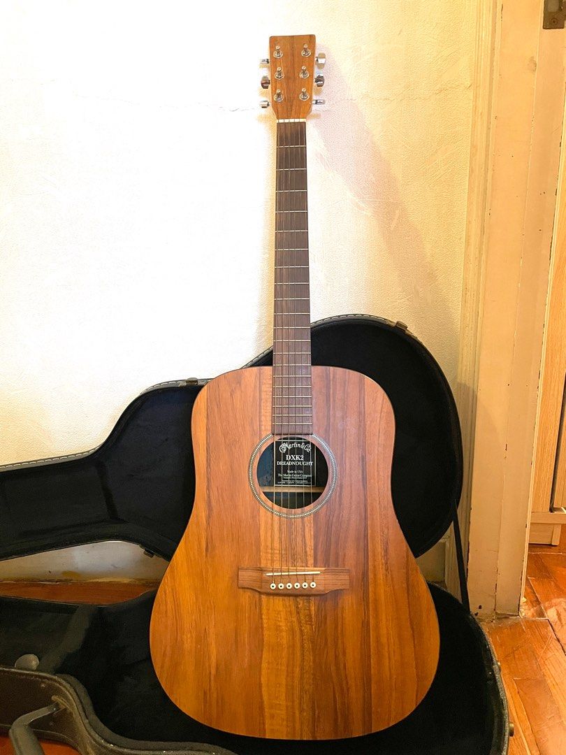 Martin DXK2 Koa Acoustic Guitar made in USA