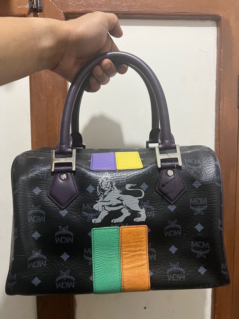 MCM princess lion doctor's bag, Luxury, Bags & Wallets on Carousell