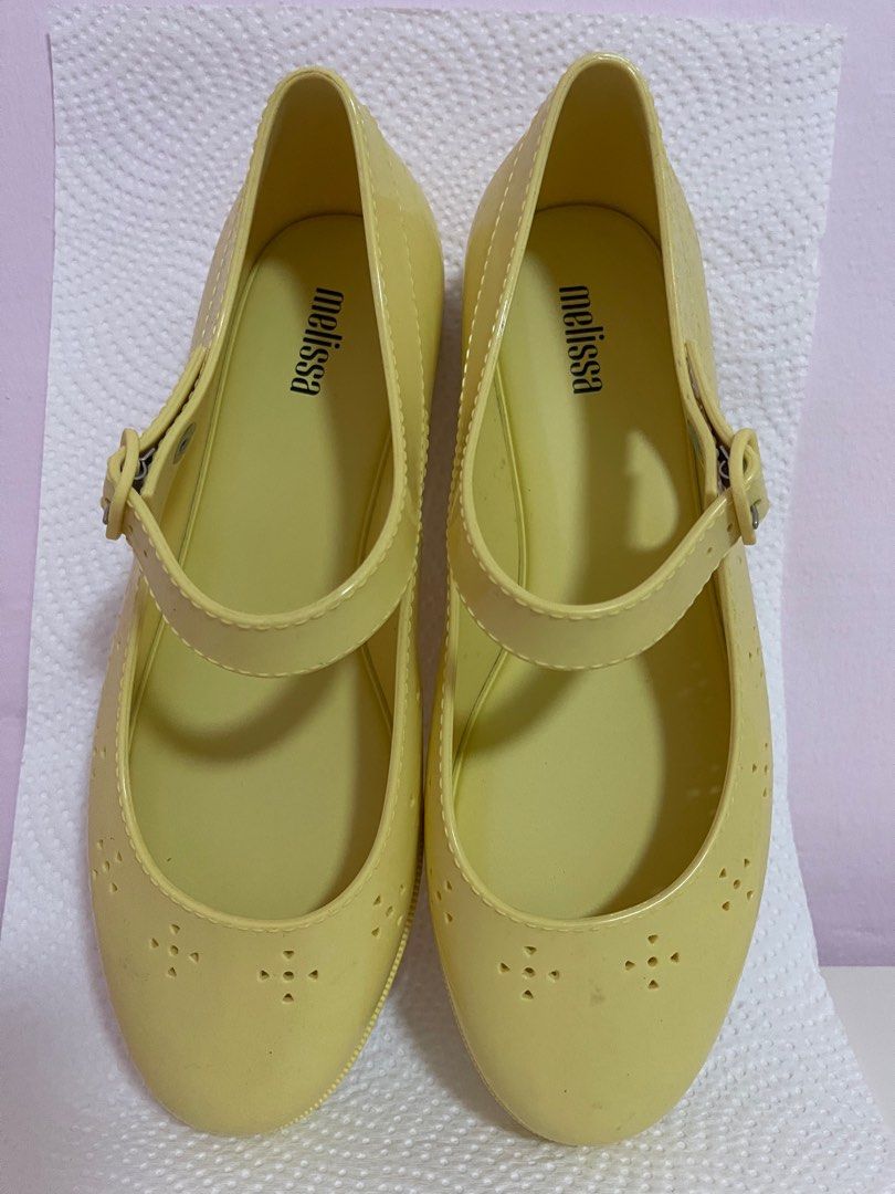 Girls yellow best sale mary janes