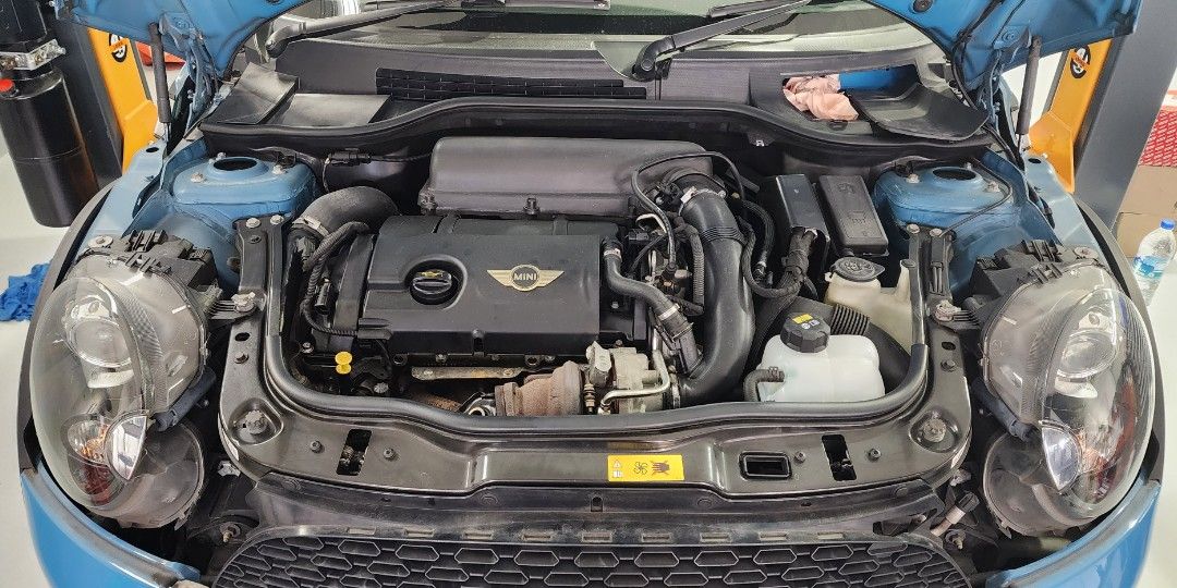 Mini cooper oil leaking and coolant leaking, Car Accessories, Car & Services on Carousell