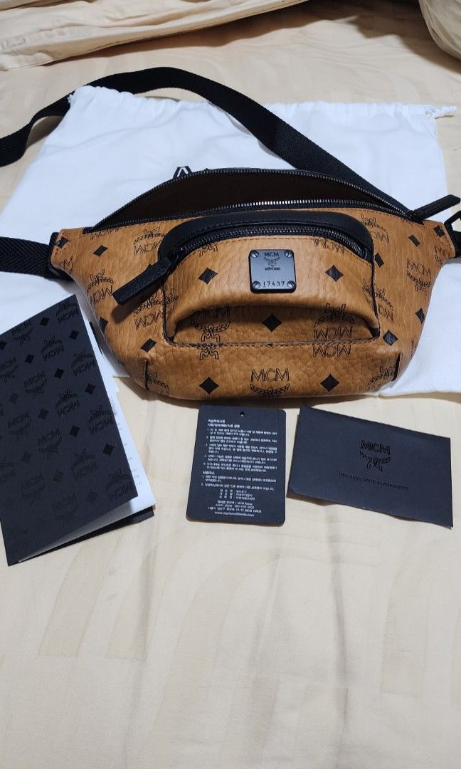 Mini Fursten Belt Bag In Visetos
