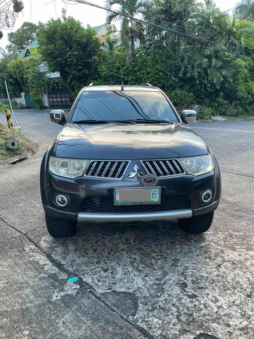 Mitsubishi Montero GLS RV 4x2 Auto (Category: Used Cars) located in Manila. Submitted by tabatch89 (Listing ID 1238353265, Image 2). Description: 2012 Mitsubishi Montero GLS RV 4x2 Automatic/diesel Ending plate 6, Wednesday coding price Odometer 110k Never been flooded Gemstone gray exterior, black interior Well-maintained, 1st and only owner Cold aircon 435k Negotiable More pics upon request PM if interested Meet-up QC— inspect/check all you wan