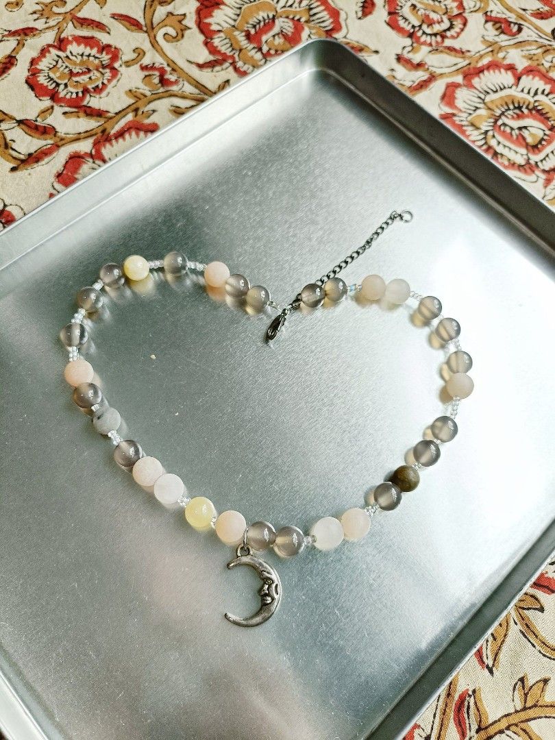 Gemstone choker necklace hot sale