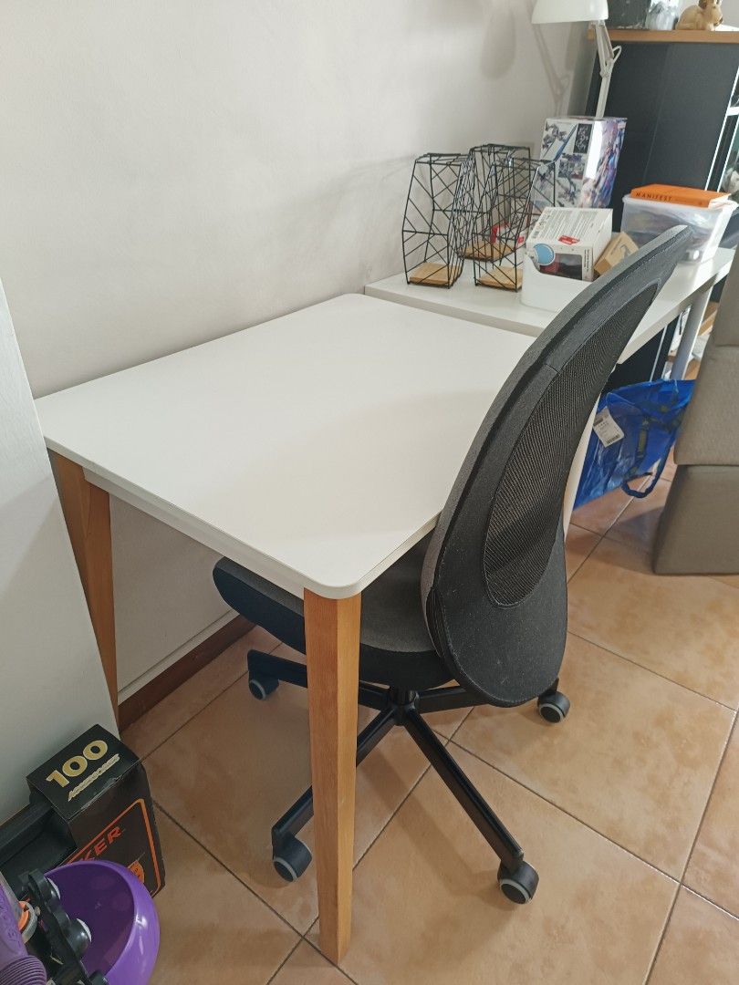 Moving out sale Study Table chair Furniture Home Living