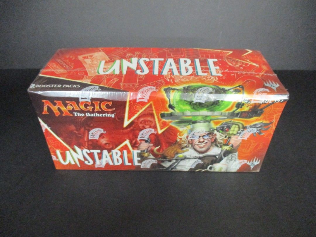 MTG Magic The Gathering Unstable Booster Box with Full Art Lands, Hobbies &  Toys, Toys & Games on Carousell