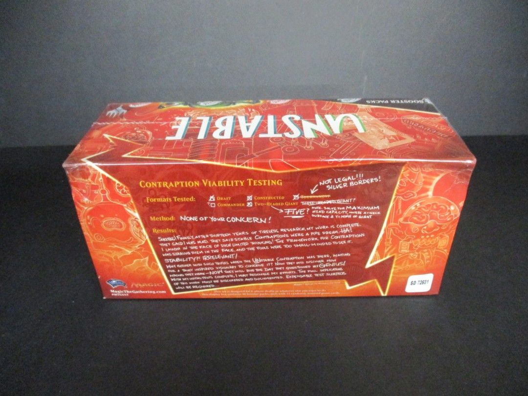 unstable booster box sealed Amazon.com: Magic The Gathering Unstable Booster Pack Trading Card Game main image 0
