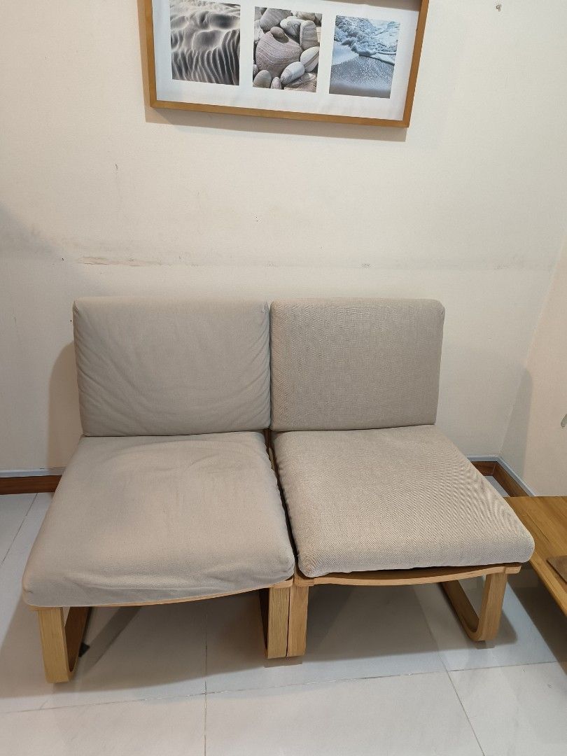MUJI Living Dining Sofa Chair, Furniture & Home Living, Furniture