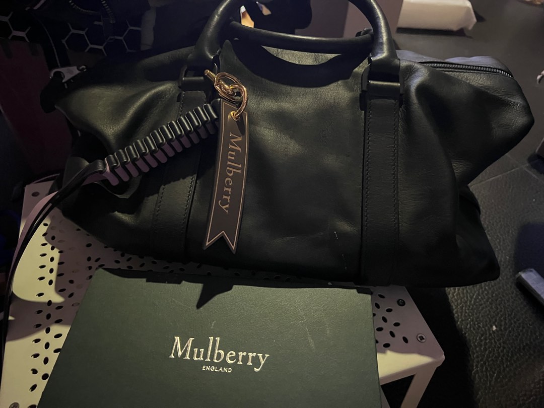 Mulberry mens shop duffle bag
