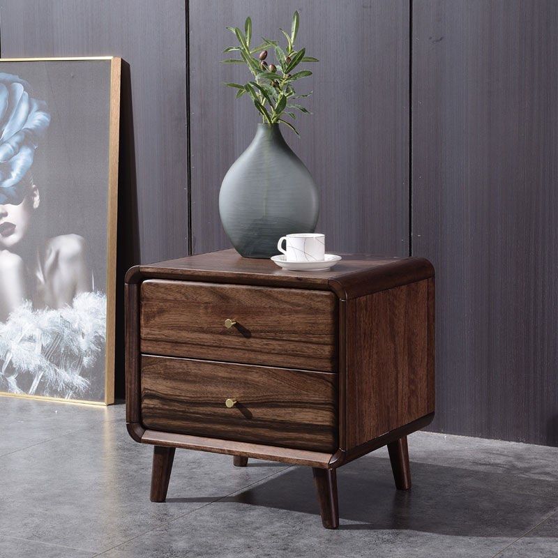 MUZU Japandi Bedside Table, Furniture & Home Living, Furniture, Tables