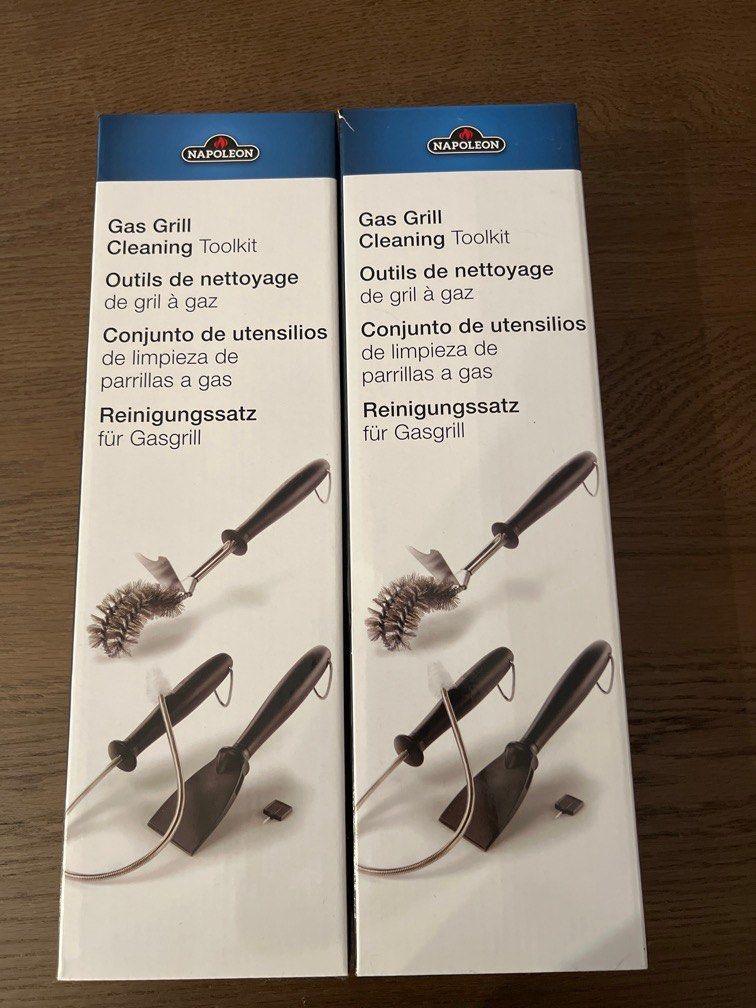Napoleon gas grill cleaning tool kit, TV & Home Appliances, Kitchen Appliances, BBQ, Grills