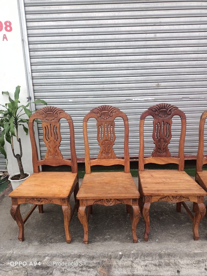 Narra Dining Chairs on Carousell