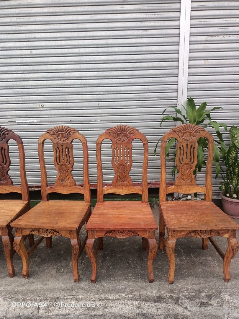 Narra Dining Chairs on Carousell