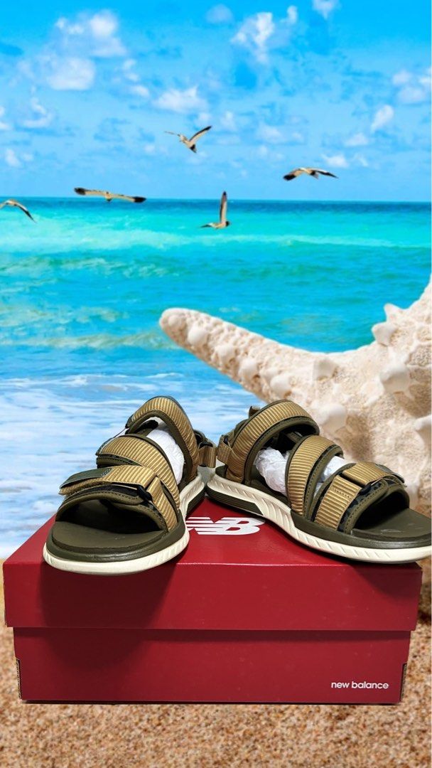 New balance beach sandals online