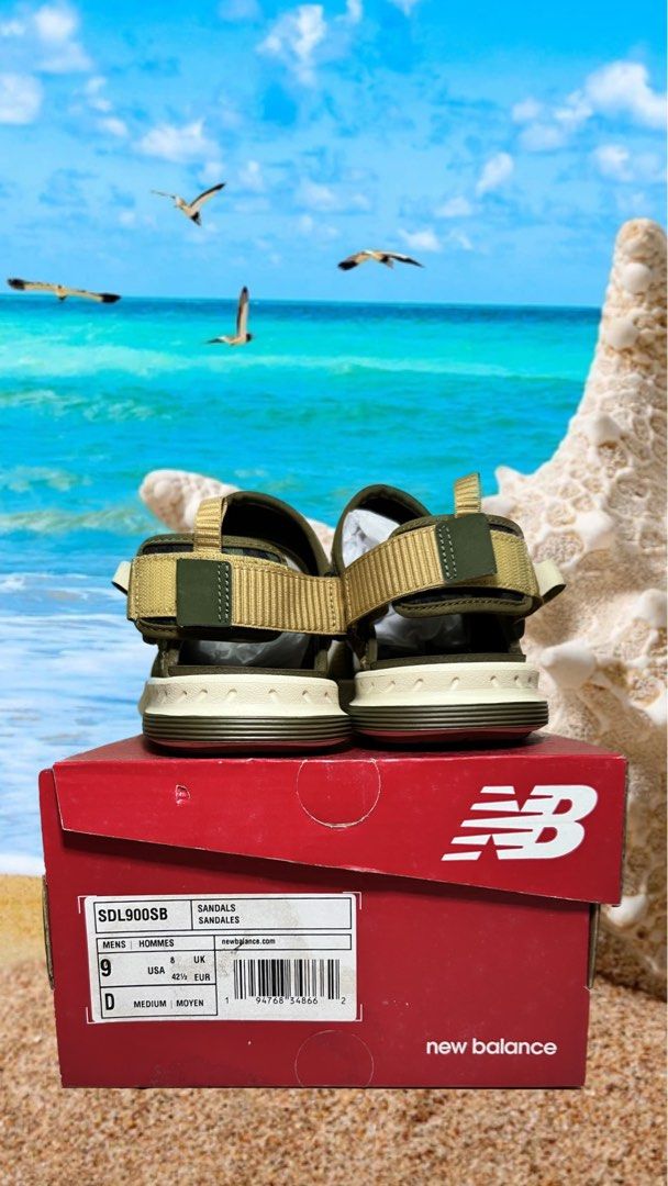 New balance sandals Men s Fashion Footwear Sneakers on Carousell