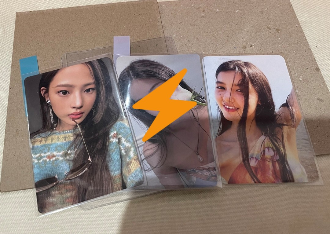 NewJeans OFFICIAL photocards minji danielle omg weverse ver on Carousell