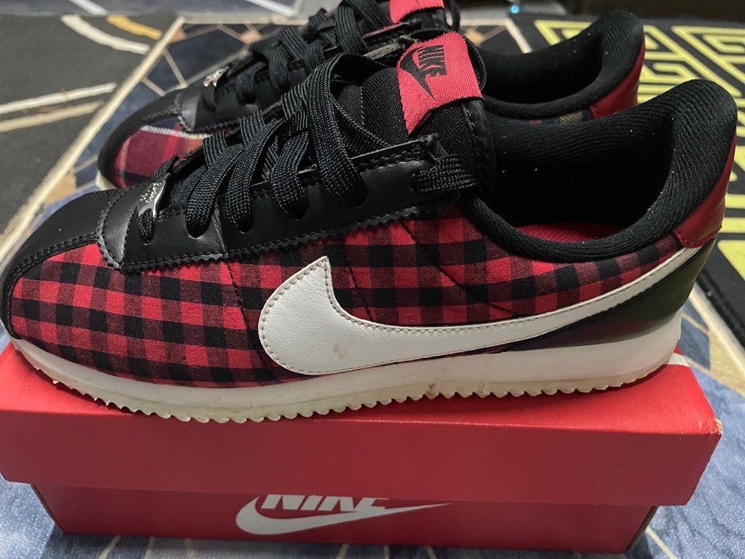 Nike shop plaid cortez